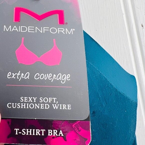 Maidenform Extra Coverage T Shirt Bra 09436 Size 36C Sexy Soft Cushioned Wire - Picture 4 of 5